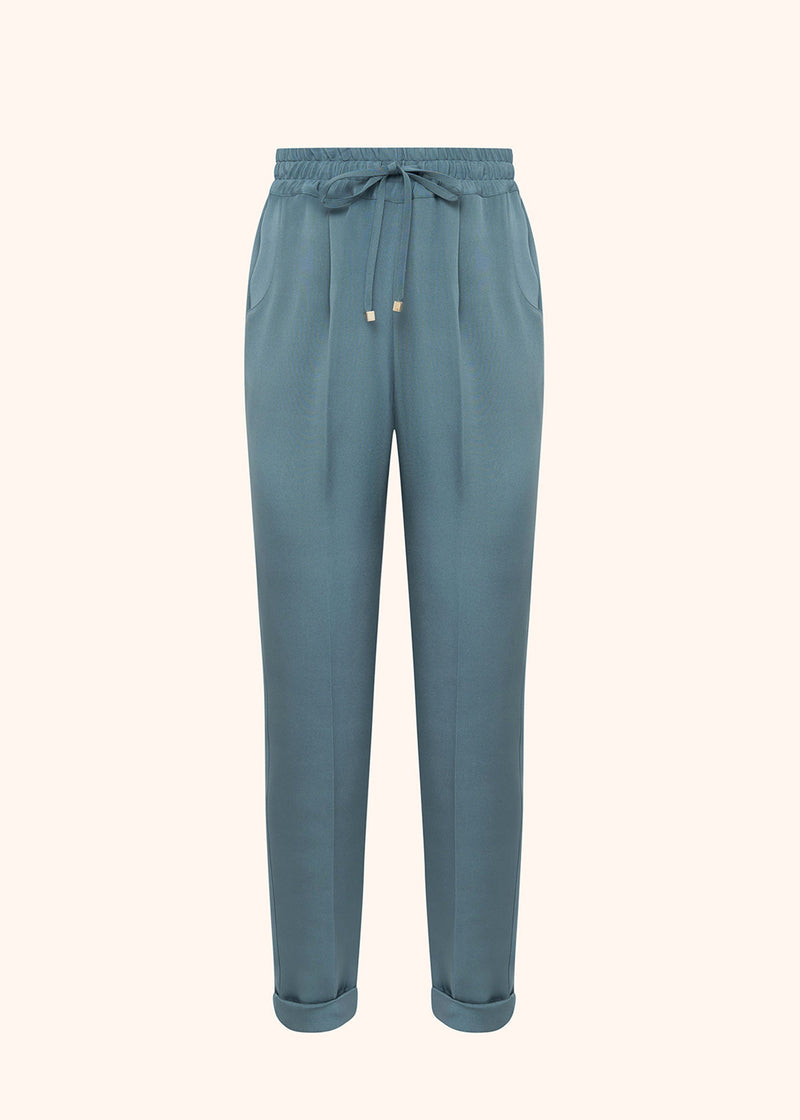 Kiton octanium trousers for woman, in silk 1