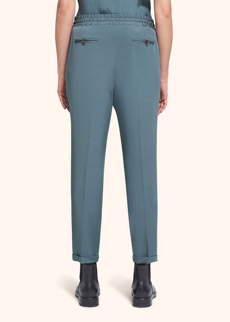 Kiton octanium trousers for woman, in silk 3