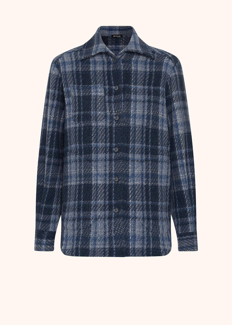 TARTAN CASHMERE OVERSHIRT