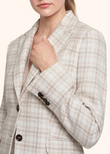 Kiton beige jacket for woman, in cashmere 4