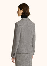 HERRINGBONE CASHMERE BLAZER