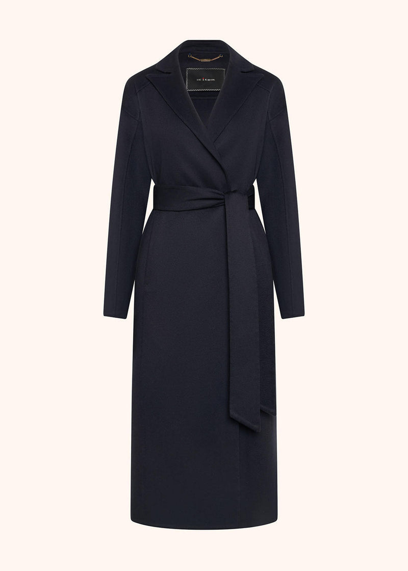 DOUBLE-BREASTED CASHMERE DOUBLE CLOTH COAT