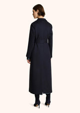 DOUBLE-BREASTED CASHMERE DOUBLE CLOTH COAT