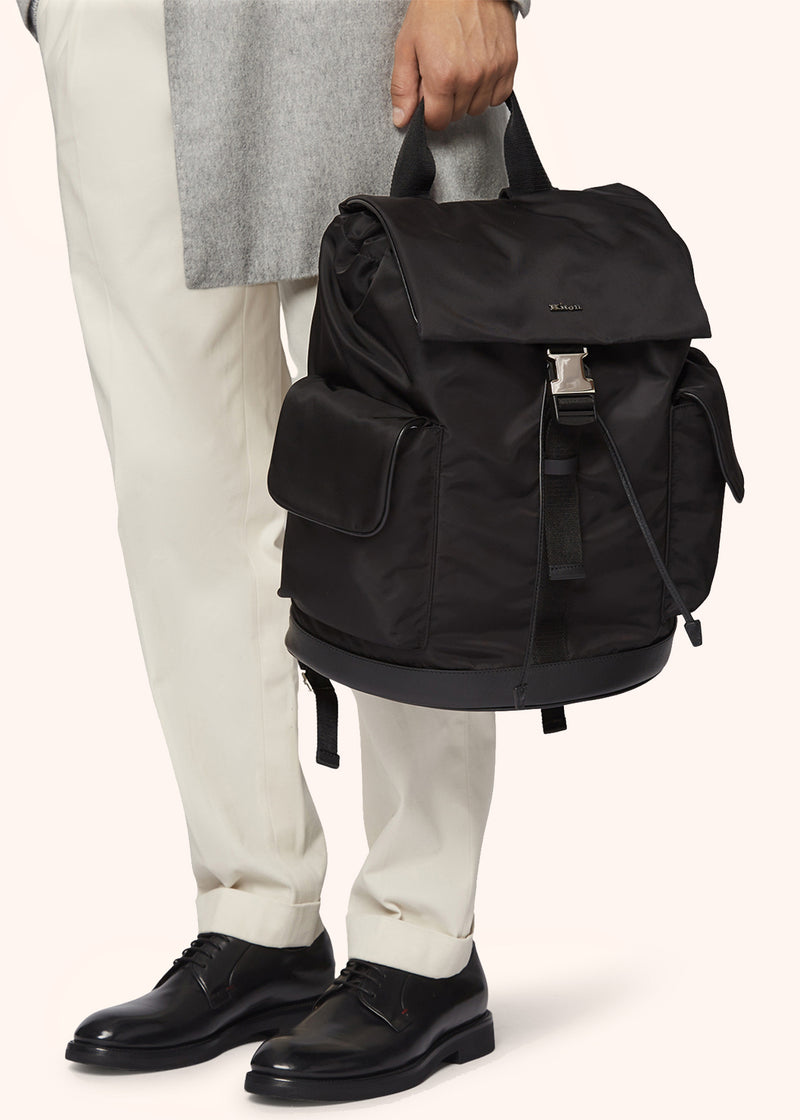 SAFFIANO LEATHER TRAVEL BACKPACK