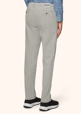 CASUAL COTTON AND CASHMERE TROUSERS