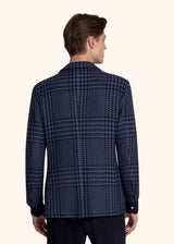 Kiton blue jacket for man, in cashmere 3