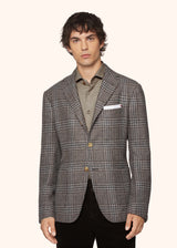 GLEN PLAID CASHMERE BLEND BLAZER