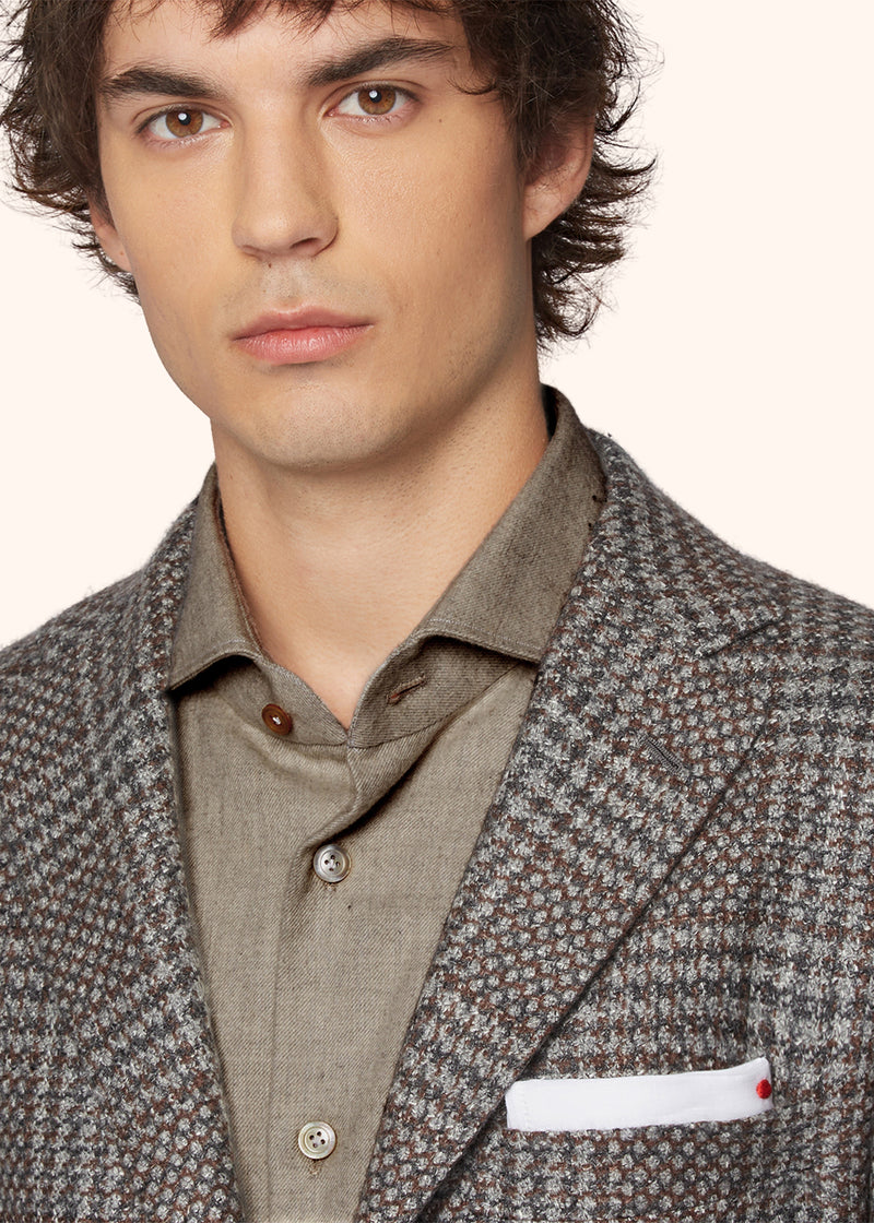 GLEN PLAID CASHMERE BLEND BLAZER