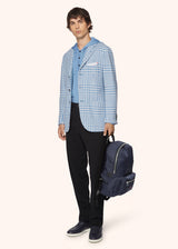 GLEN PLAID CASHMERE BLAZER