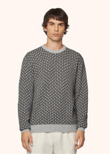 CASHMERE JUMPER WITH JACQUARD PATTERN