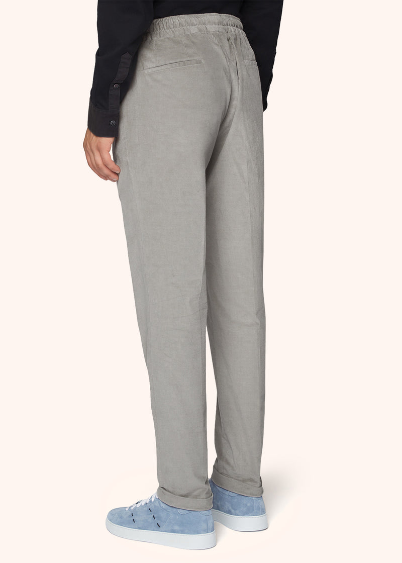 COTTON AND WOOL COMFORT TROUSERS