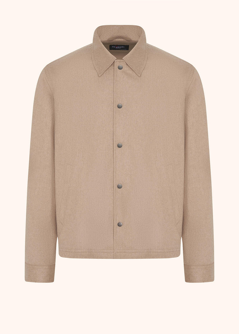 CASHMERE BLEND SHIRT JACKET