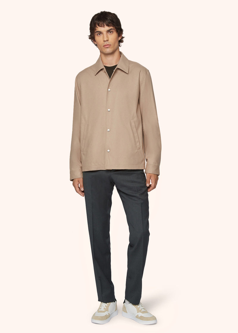 CASHMERE BLEND SHIRT JACKET