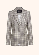 Kiton grey jacket for woman, in cashmere 1
