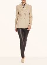 Kiton sand jacket for woman, in cashmere 5