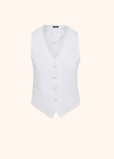 Kiton white shirt for woman, in viscose 1