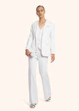 Kiton white shirt for woman, in viscose 6