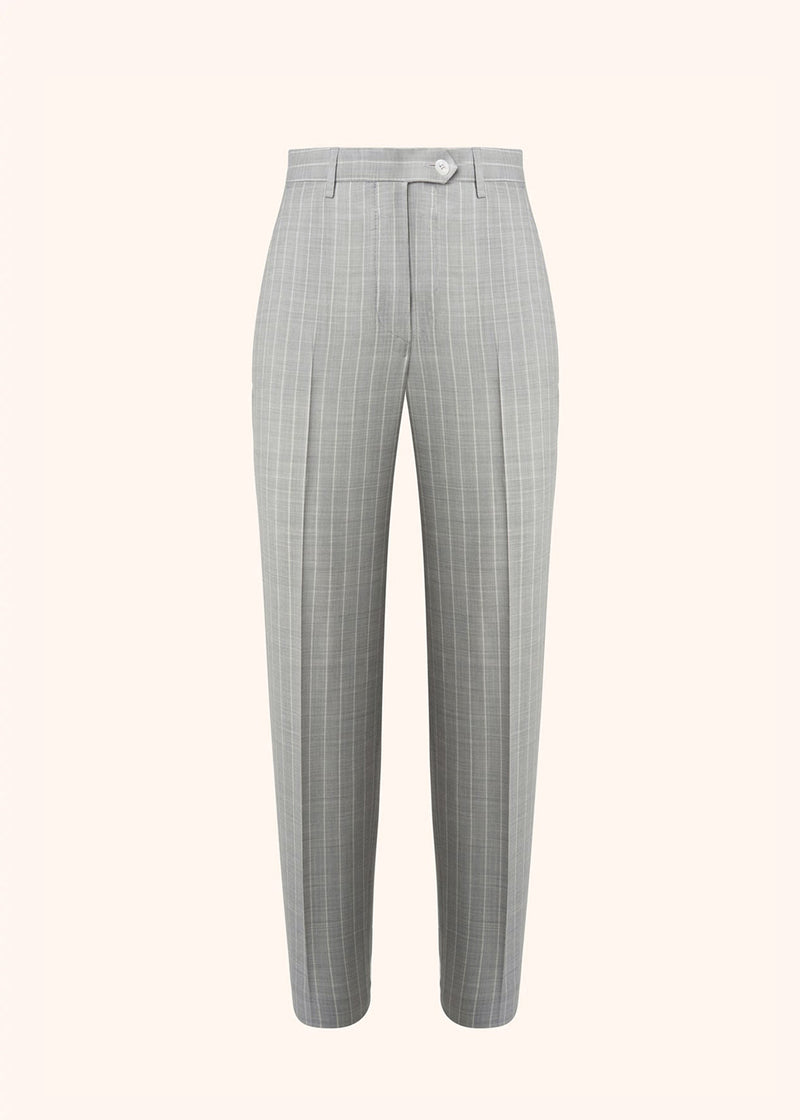 Kiton grey trousers for woman, in wool 1