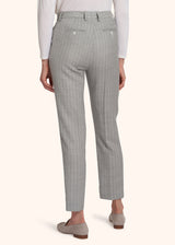 Kiton grey trousers for woman, in wool 3