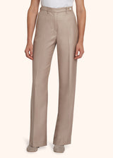 Kiton beige trousers for woman, in cashmere 2