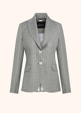 Kiton grey jacket for woman, in wool 1