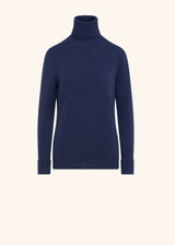 Kiton light blue sweater for woman, in cashmere 1