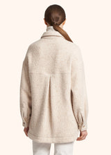 Kiton beige shirt for woman, in virgin wool 3