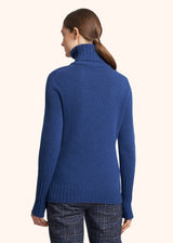Kiton light blue jersey for woman, in cashmere 3