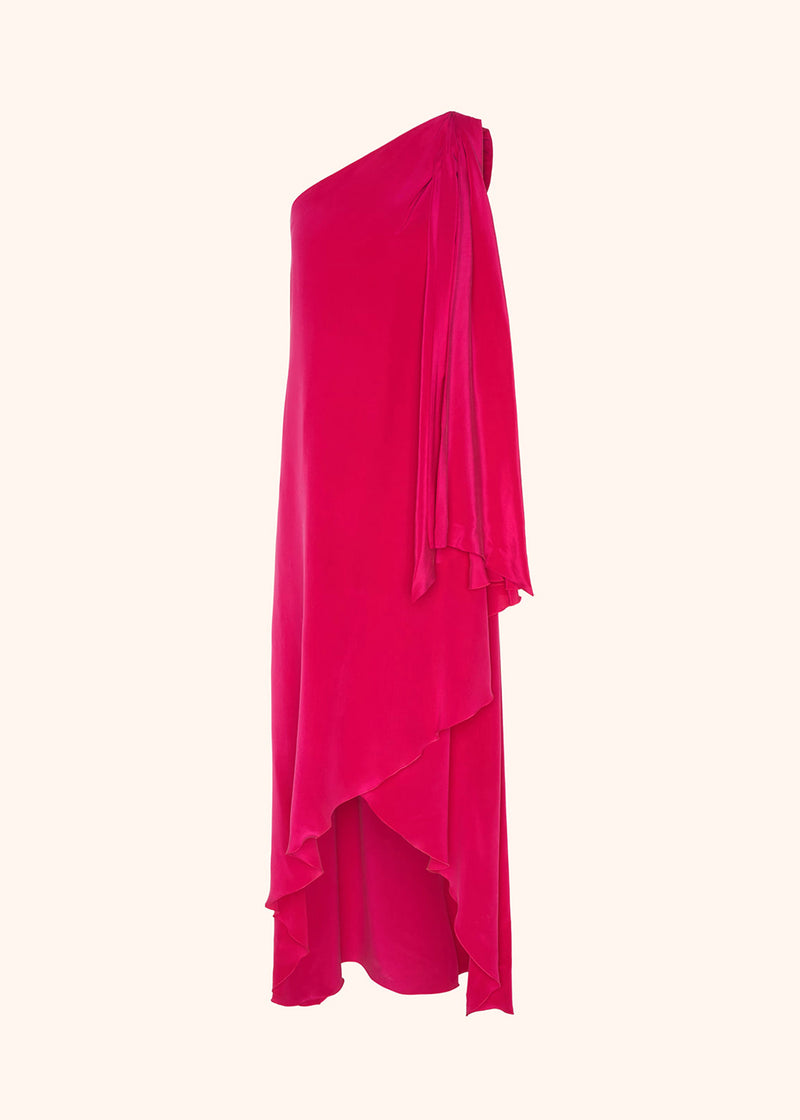 Kiton fuchsia dress for woman, in silk 1