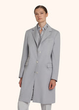 Kiton grey coat for woman, in cashmere 2