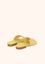 Kiton natur sandal for woman, in straw 3