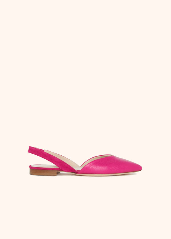 Kiton fuchsia shoes for woman, in deerskin 1