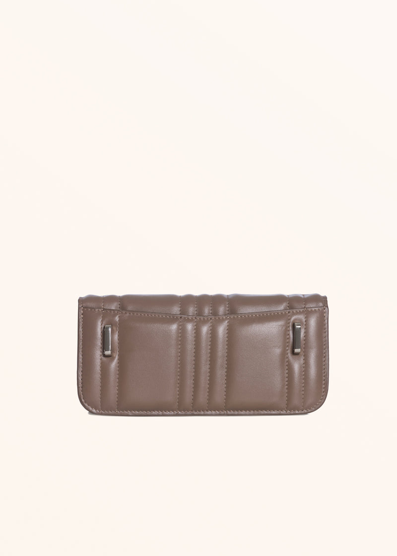 Kiton taupe ebe - bag for woman, in calfskin 3