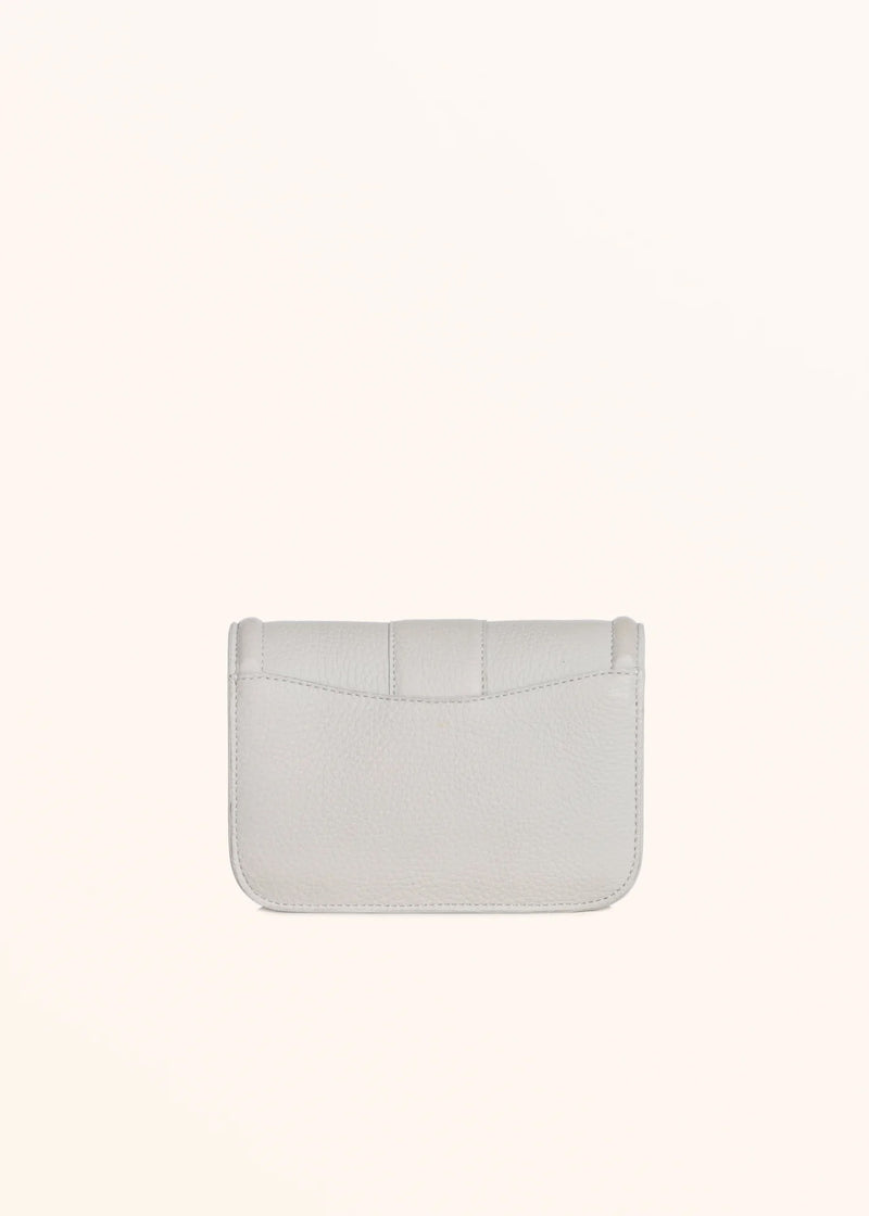 Kiton medium grey mini sofia - bag for woman, in deerskin 3