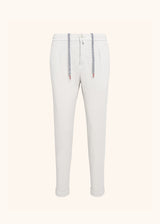 Kiton ice trousers for man, in lyocell 1
