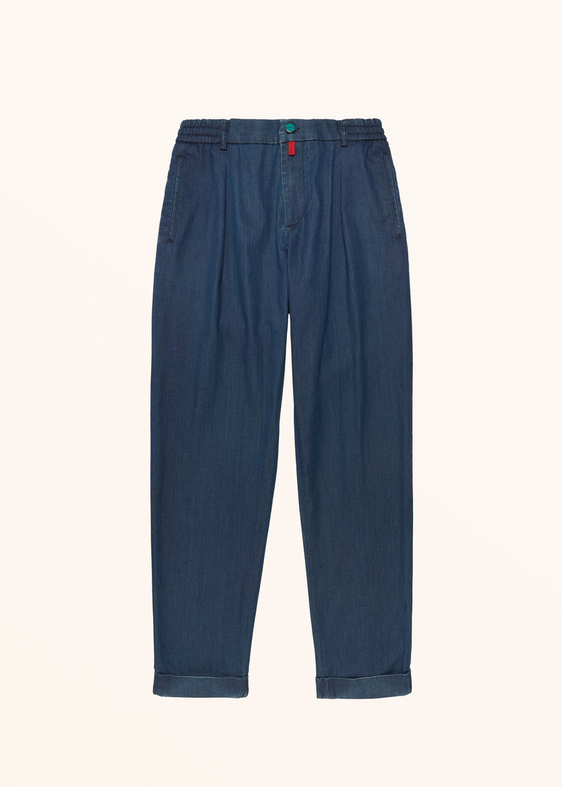 Kiton trousers for man, in cotton 1