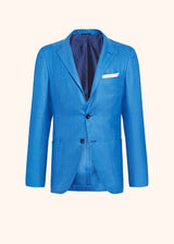 Kiton blue jacket for man, in cashmere 1