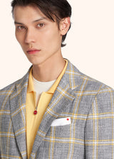 Kiton yellow jacket for man, in cashmere 4