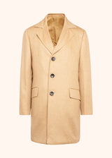 Kiton light beige outdoor jacket for man, in cashmere 1