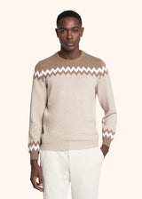 Kiton jersey roundneck for man, in cashmere 2
