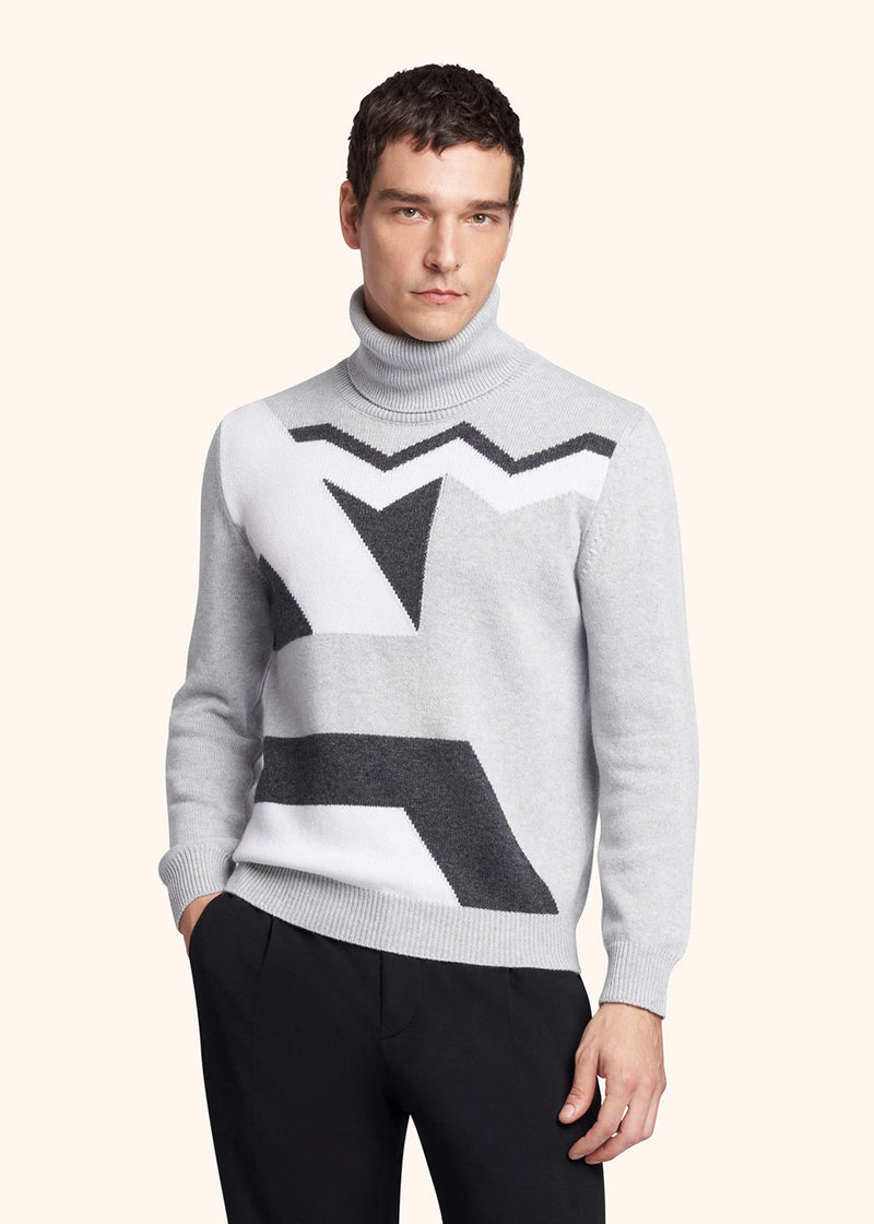 Kiton jersey for man, in cashmere 2