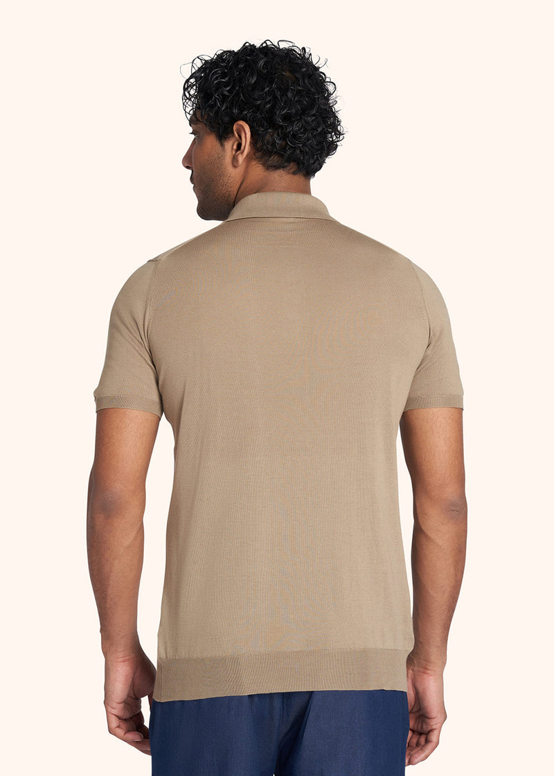 Kiton rope jersey poloshirt for man, in cotton 3