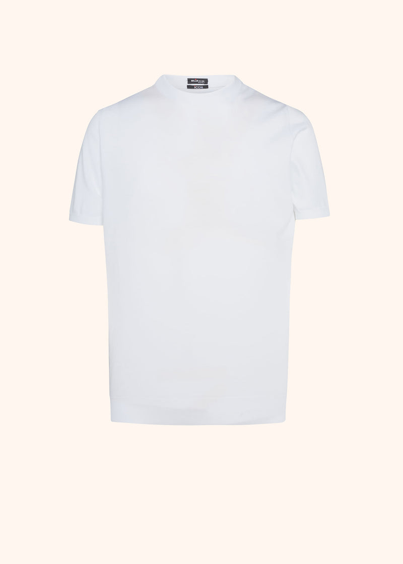 Kiton jersey round neck for man, in cotton 1