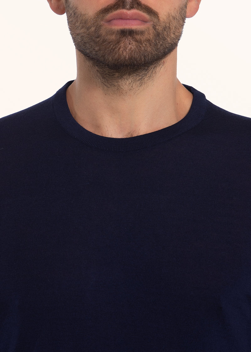 Kiton jersey for man, in wool 4