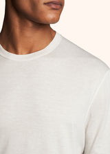 Kiton jersey t-shirt s/s for man, in cotton 4