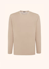 Kiton t-shirt l/s for man, in cotton 1