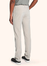 Kiton ice trousers for man, in cotton 3