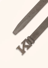 Kiton lead belt for man, in calfskin 3