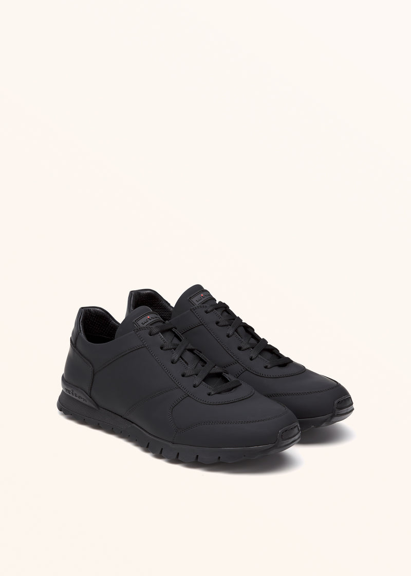 Kiton black shoes for man, in calfskin 2