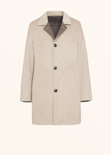 Kiton beige coat for man, in cashmere 1